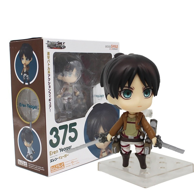 Anime Attack On Titan Eren Yeager Gsc375 Clay Doll 471 Levi Cleaning Ver Allen Heichov Rivaille - Attack On Titan Shop