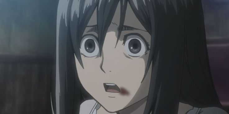 Kid Mikasa Scared - Attack On Titan Store